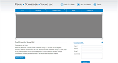 Desktop Screenshot of pearlschneider.com